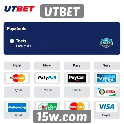 Comparativo de métodos de pagamento disponíveis no UTBET
